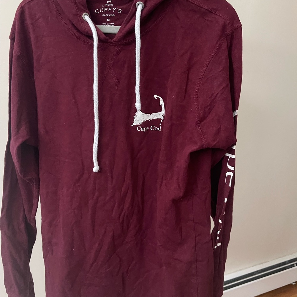 Cuffy's Maroon Cape Cod Hoodie